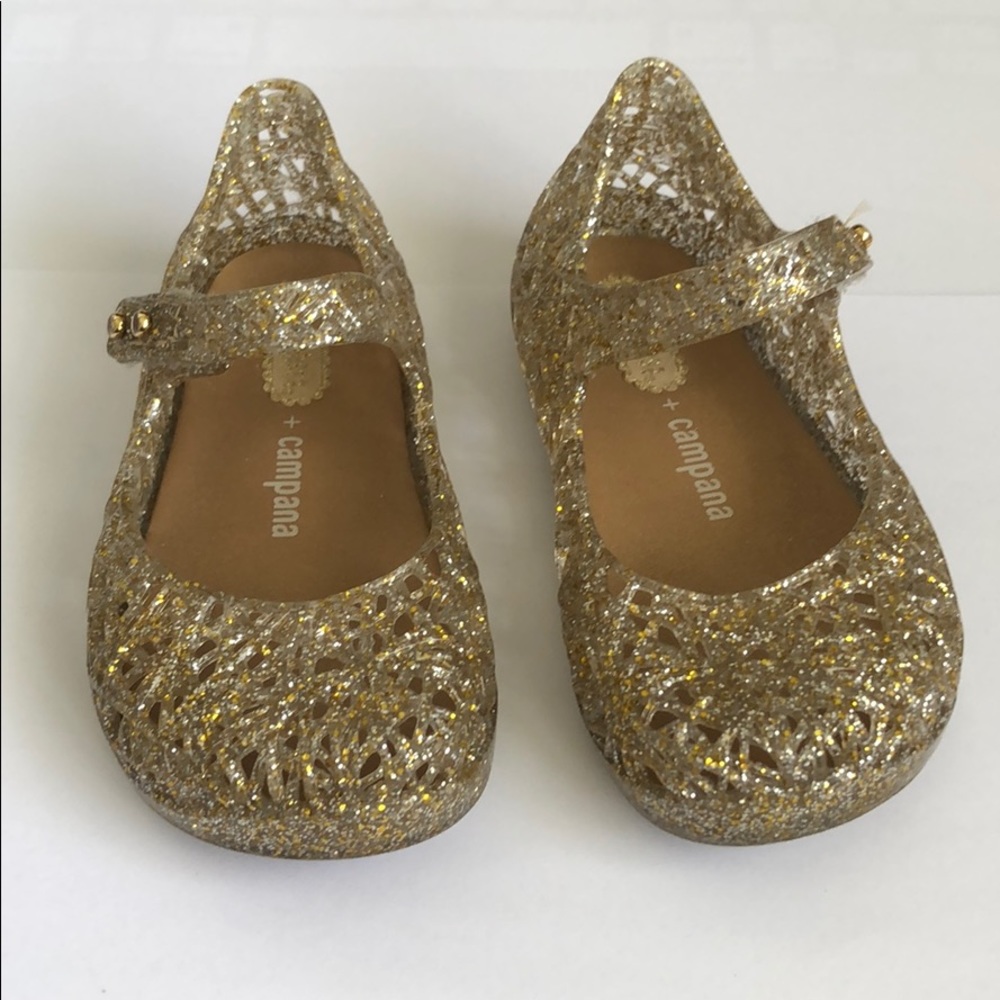 Mini Melissa Campana Mary Jane Flat Girls Shoes